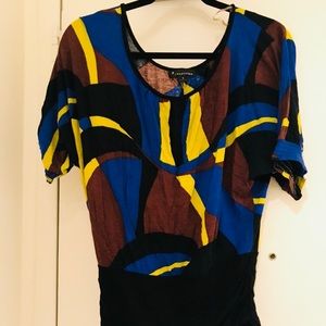 Forever 21 multi color top